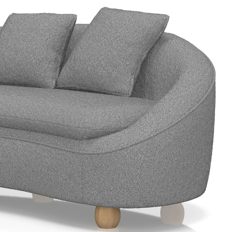 Mimi 3 Seater Curved Sofa