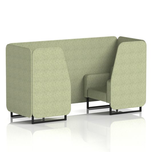 Brixworth Booth With Black Legs in Single Tone