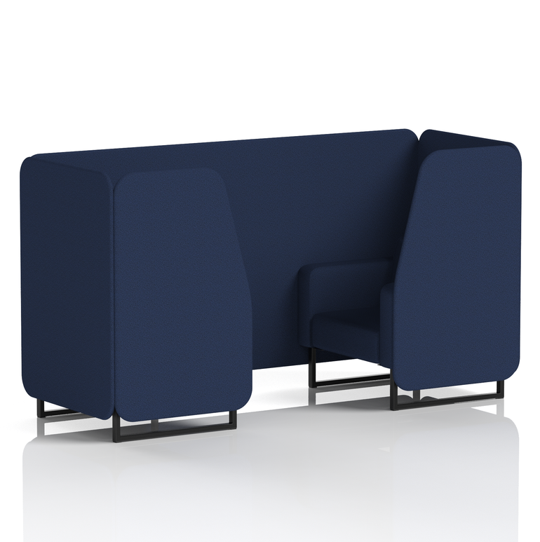 Brixworth Booth With Black Legs in Single Tone