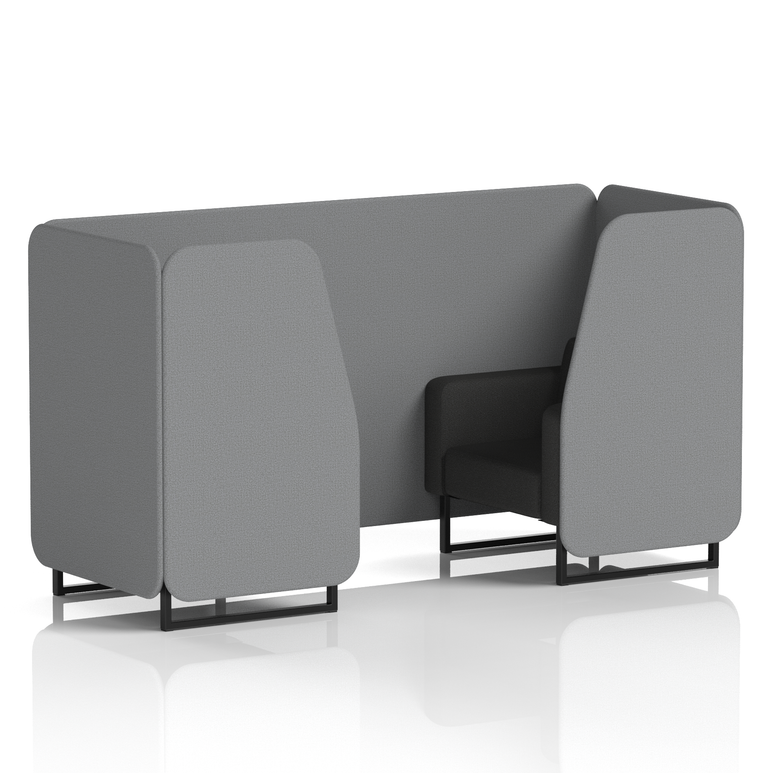 Brixworth Booth With Black Legs in Two Tone