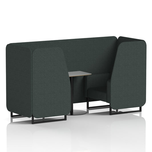 EE - Brixworth Booth With Grey Table In Single Tone
