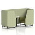  Rivet - Burnish Panels And Olive Sofa