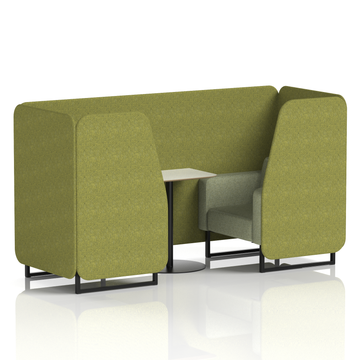 Rivet - Olive Panels And Burnish Sofa