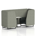  Rivet - Vitreous Panels And Charcoal Sofa