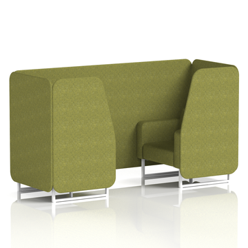 Olive Panels And Sofa