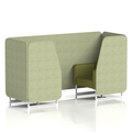  Rivet - Burnish Panels And Olive Sofa