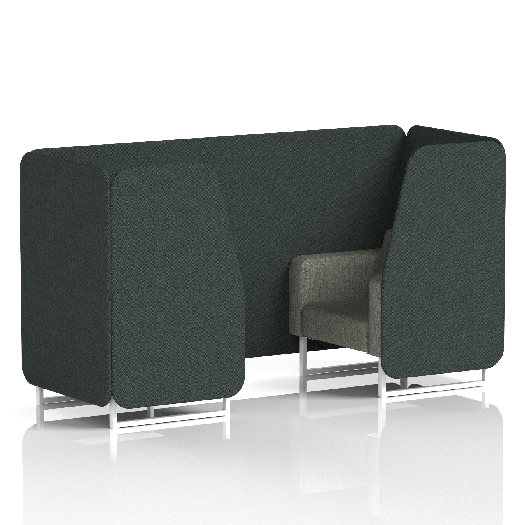 Brixworth Booth in Two Tone