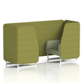  Rivet - Olive Panels And Burnish Sofa