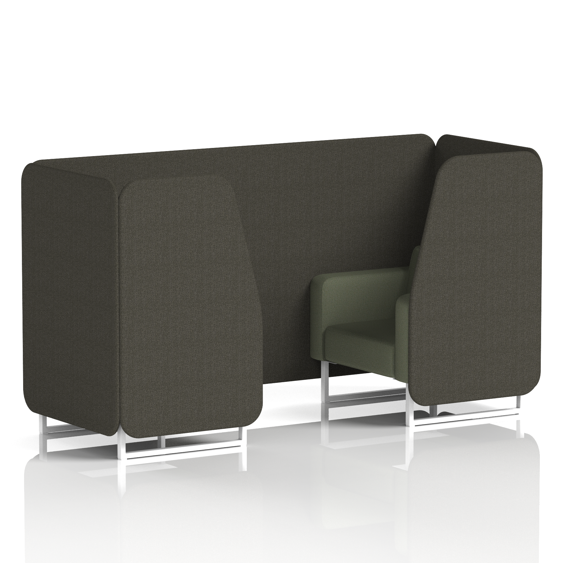 Brixworth Booth in Two Tone