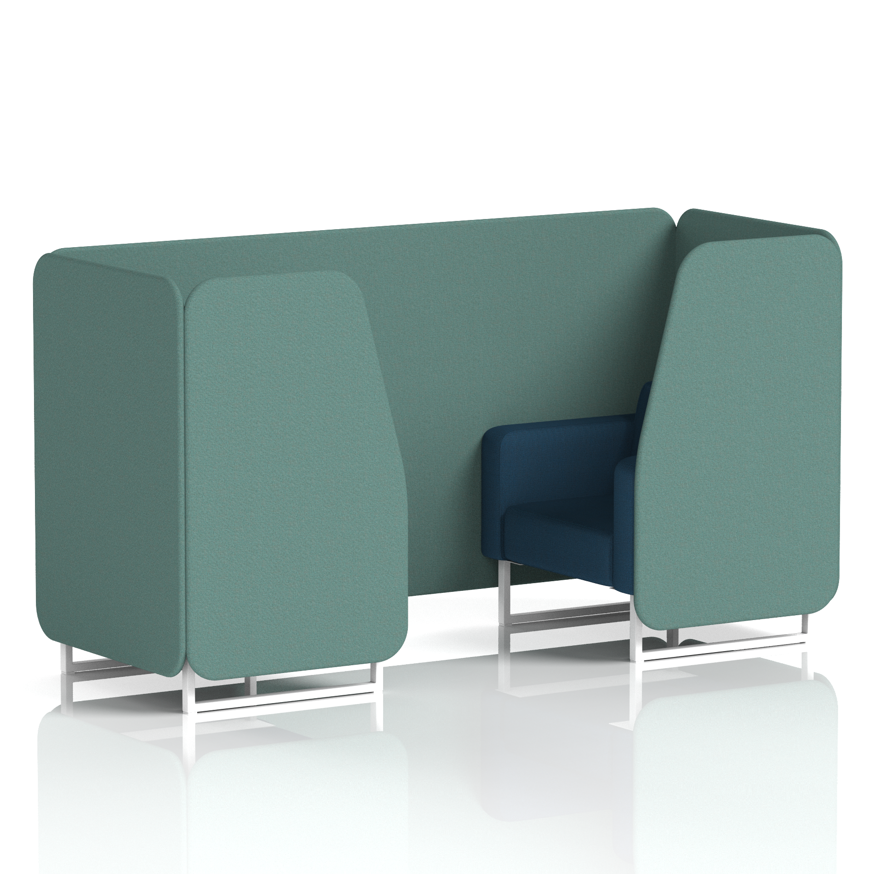 Brixworth Booth in Two Tone