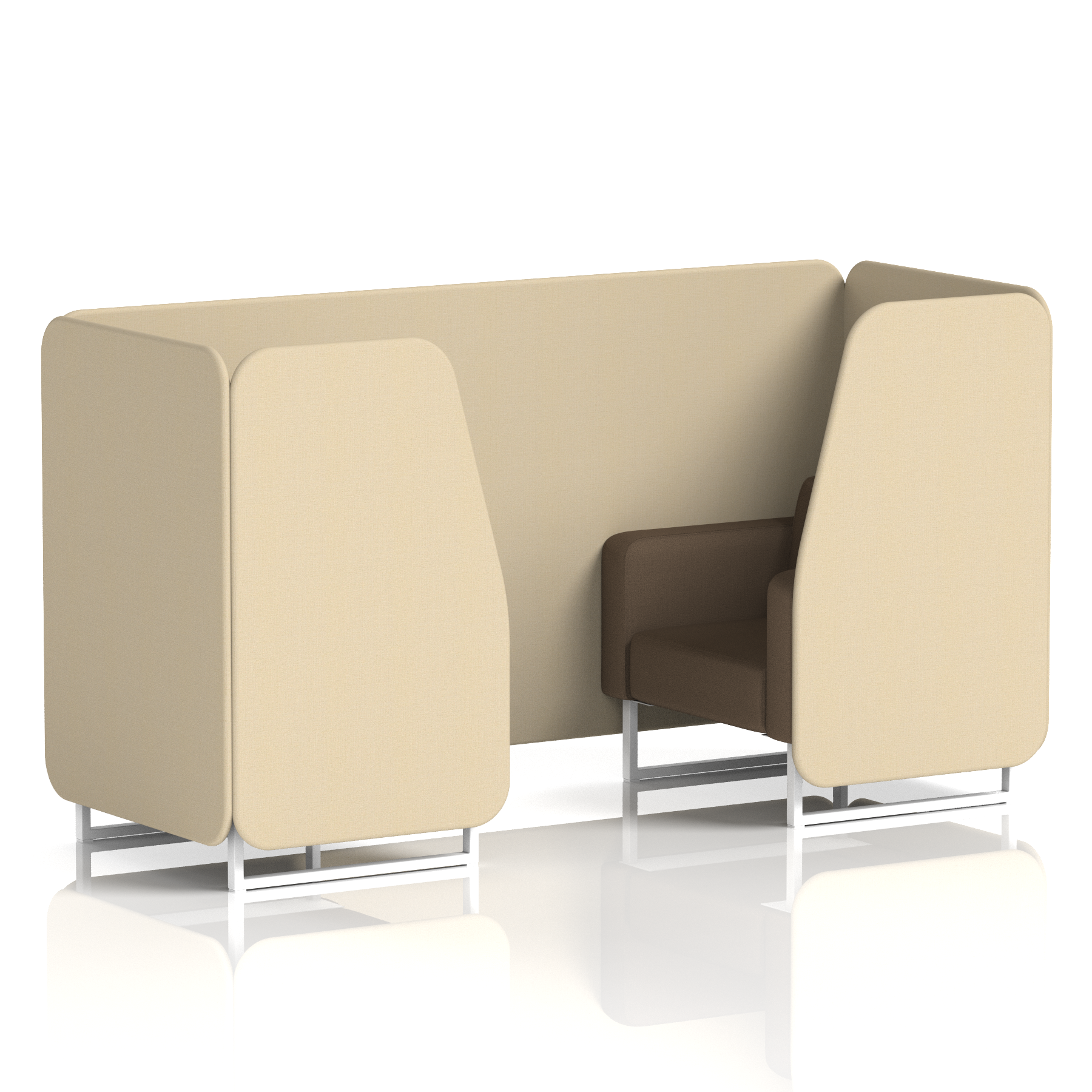 Brixworth Booth in Two Tone