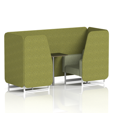 Rivet - Olive Panels And Burnish Sofa