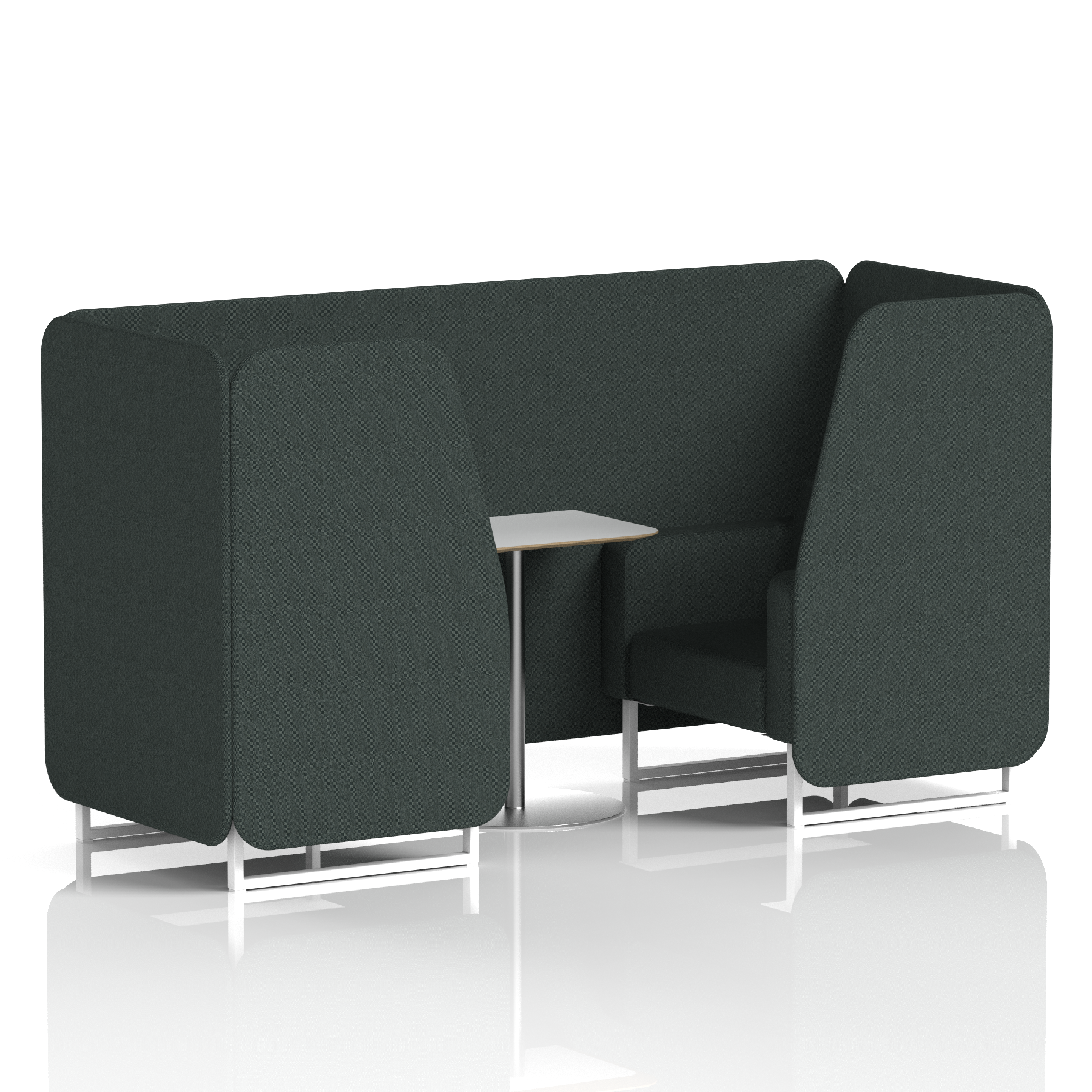 Brixworth Booth With White Table In Single Tone