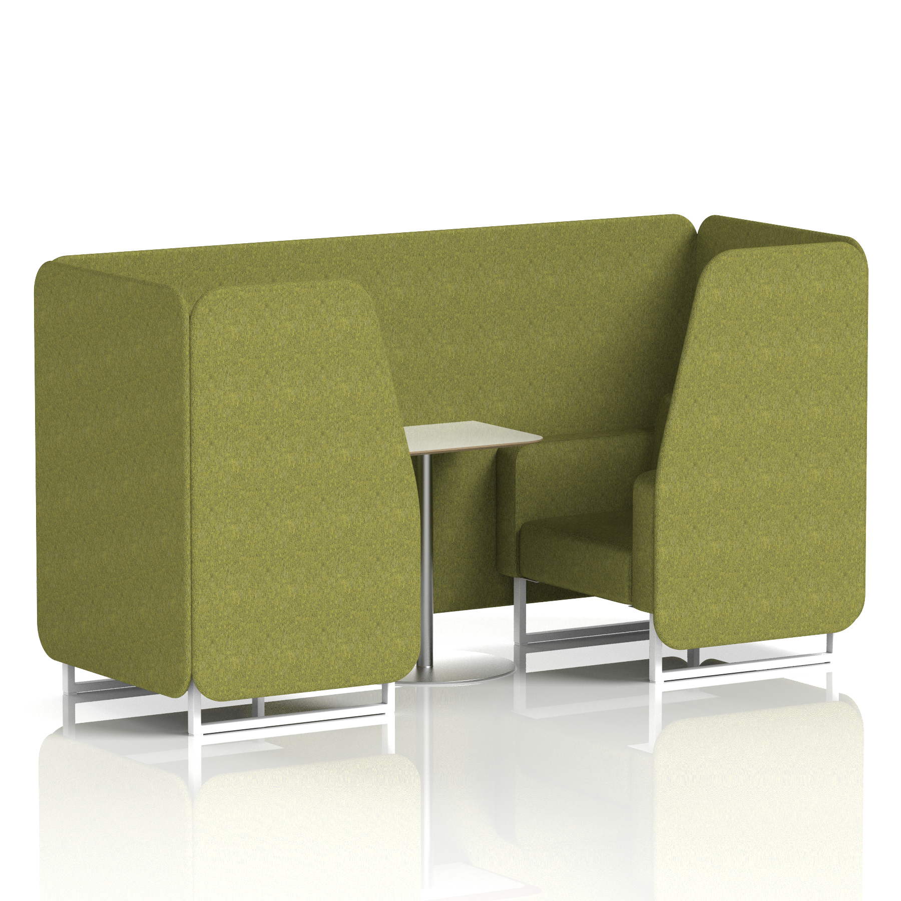 Brixworth Booth With White Table In Single Tone