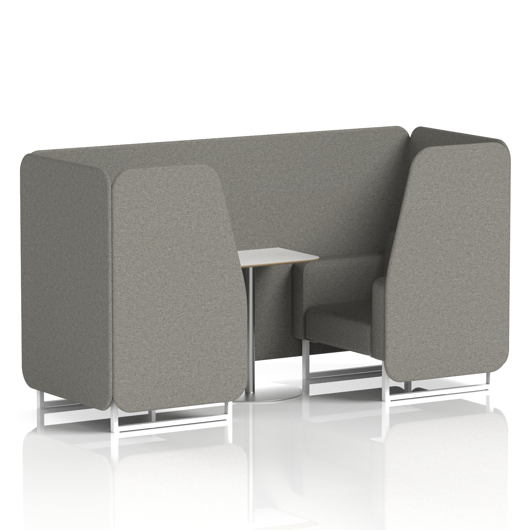 Brixworth Booth With White Table In Single Tone