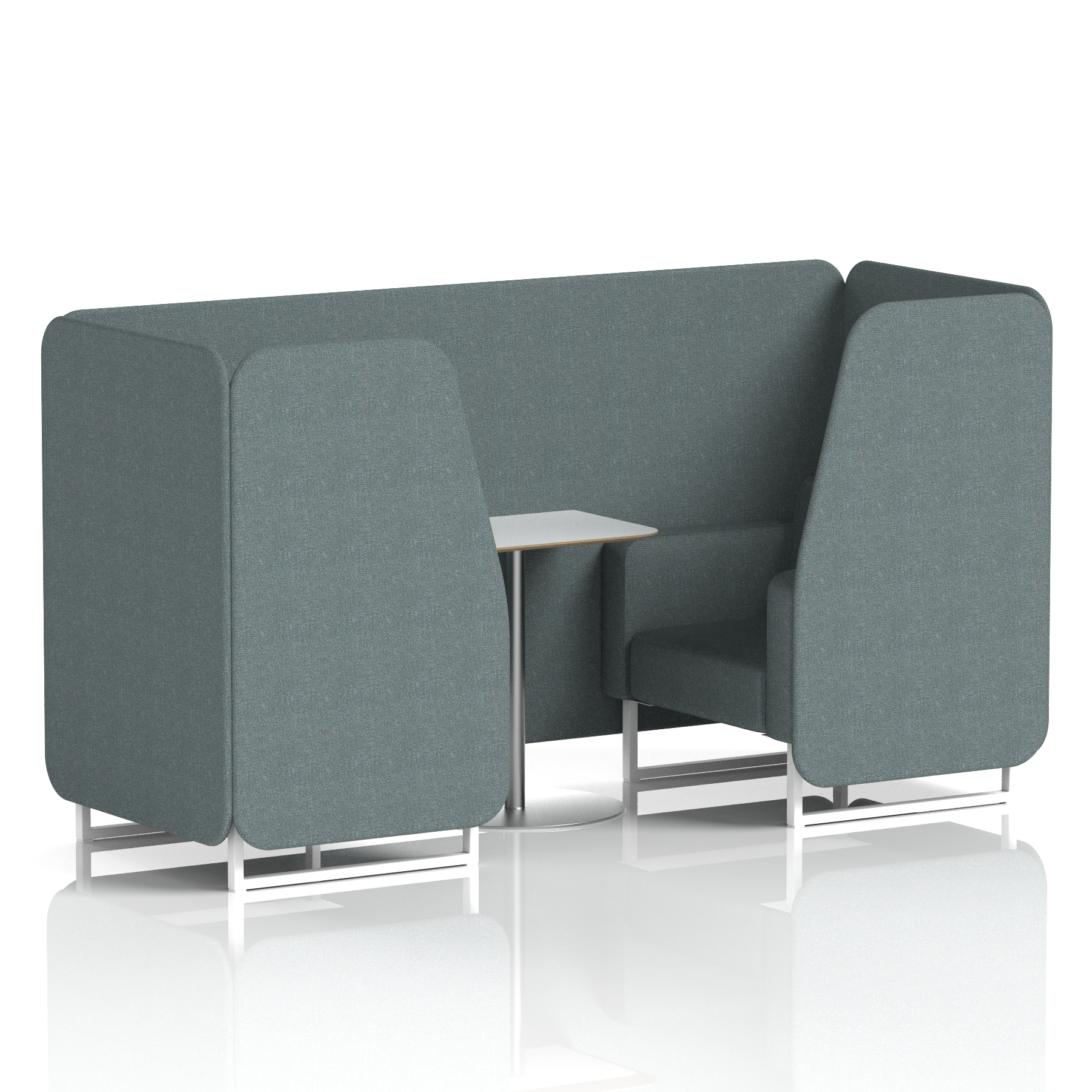 Brixworth Booth With White Table In Single Tone