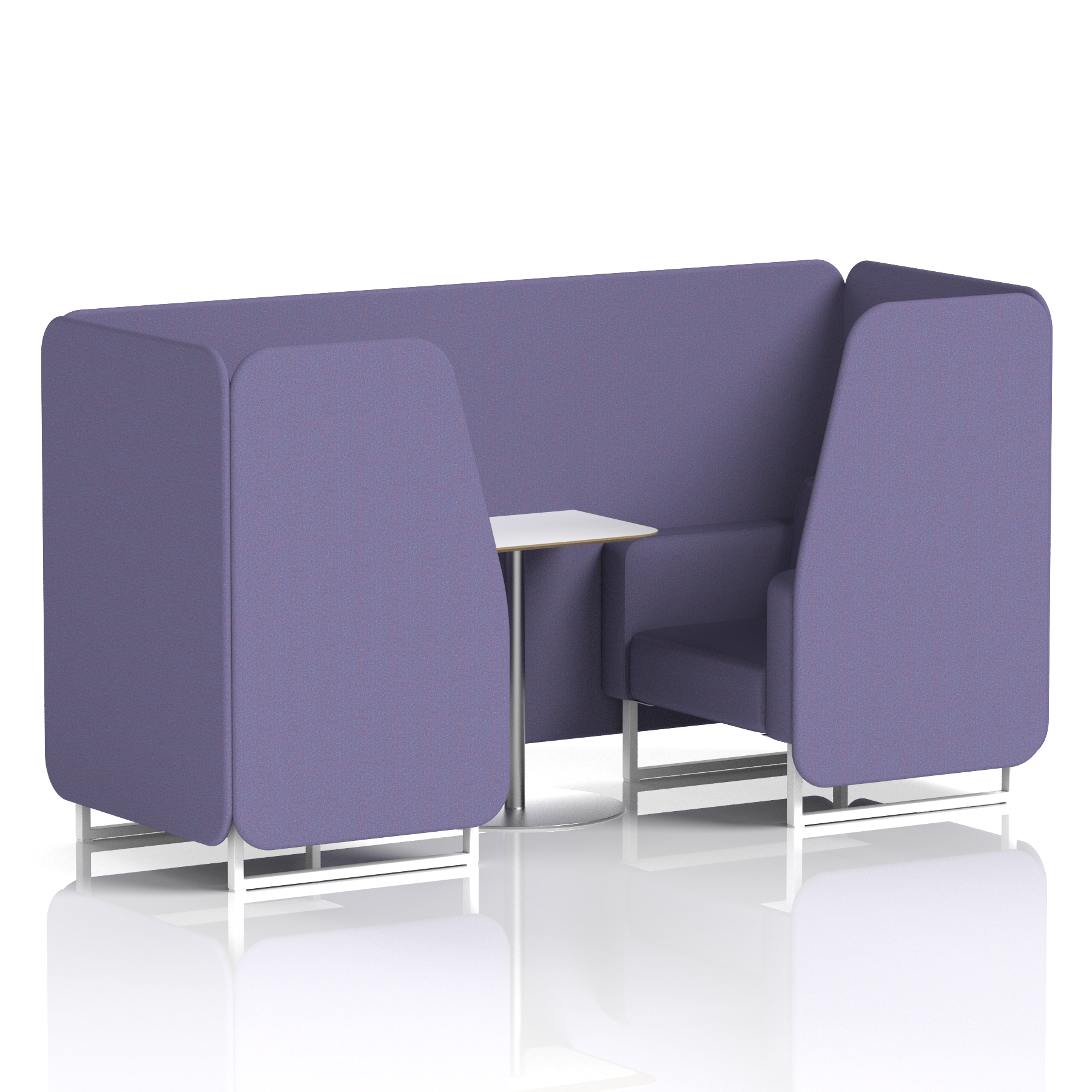 Brixworth Booth With White Table In Single Tone