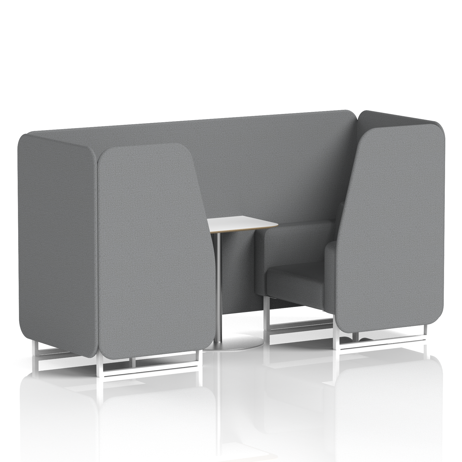 Brixworth Booth With White Table In Single Tone
