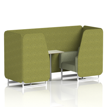 Rivet - Olive Panels And Burnish Sofa