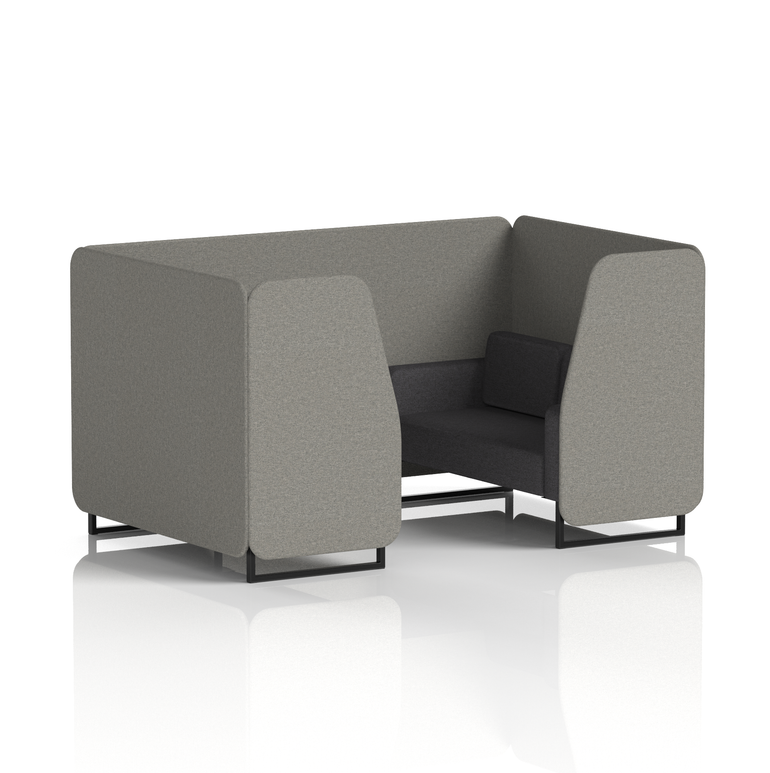 Brixworth Booth With Black Legs in Two Tone