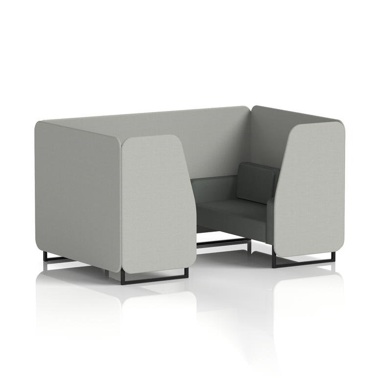 Brixworth Booth With Black Legs in Two Tone