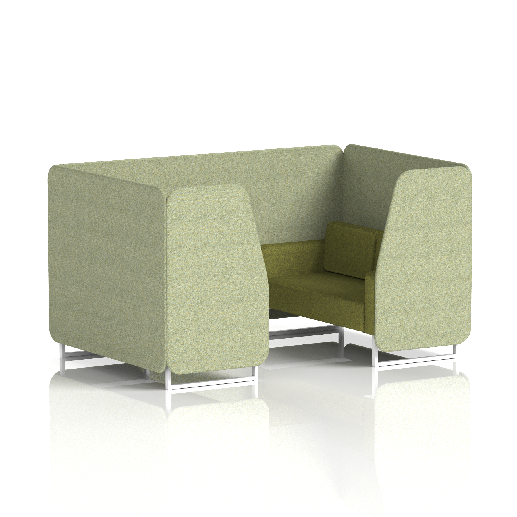 Brixworth Booth in Two Tone