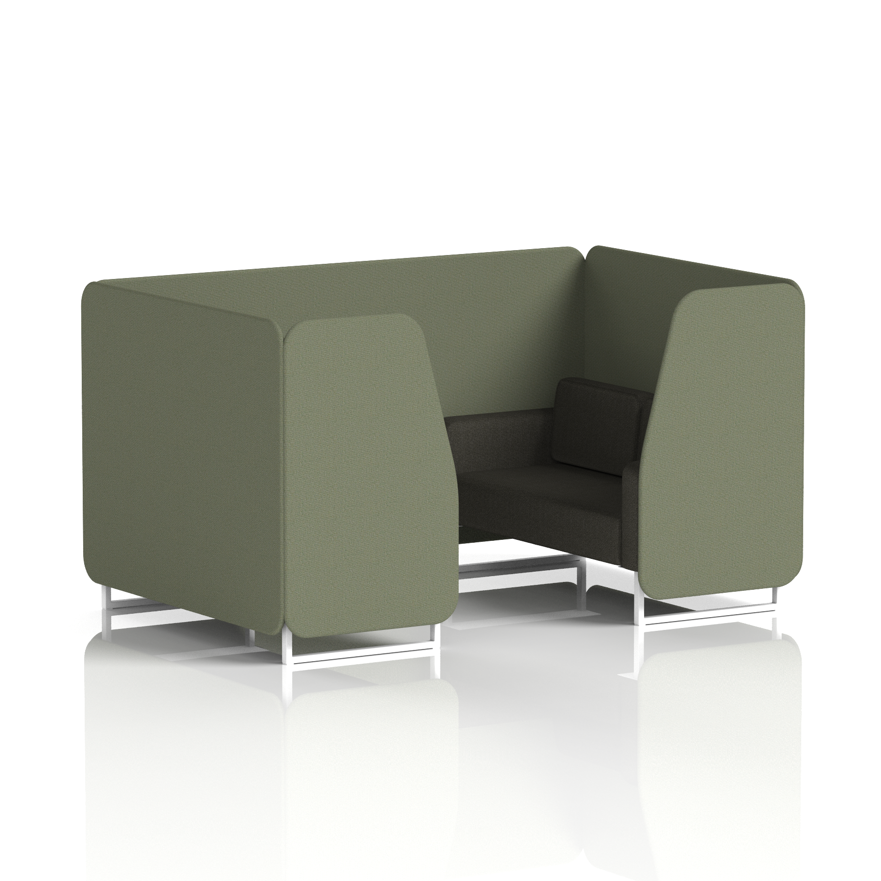 Brixworth Booth in Two Tone