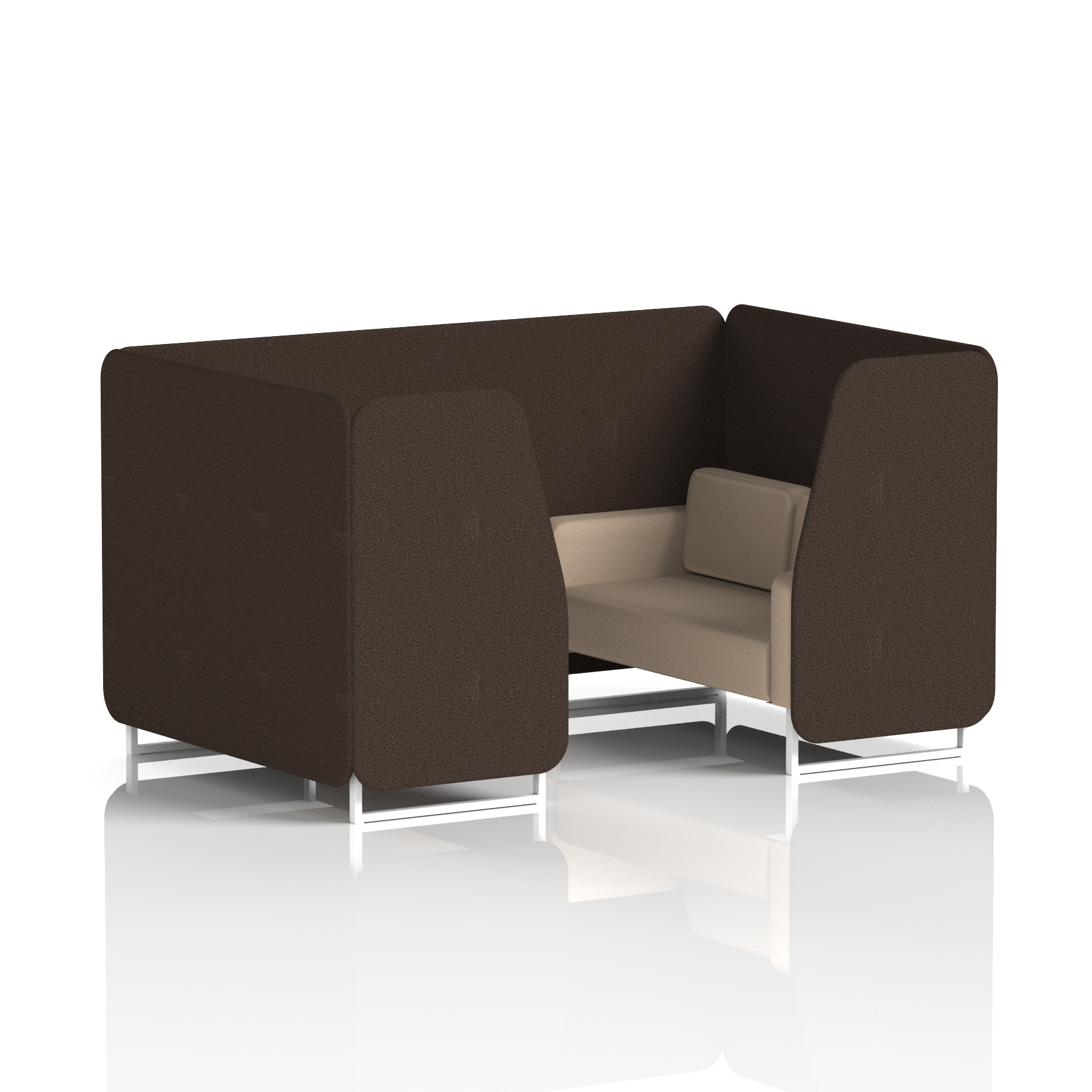 Brixworth Booth in Two Tone