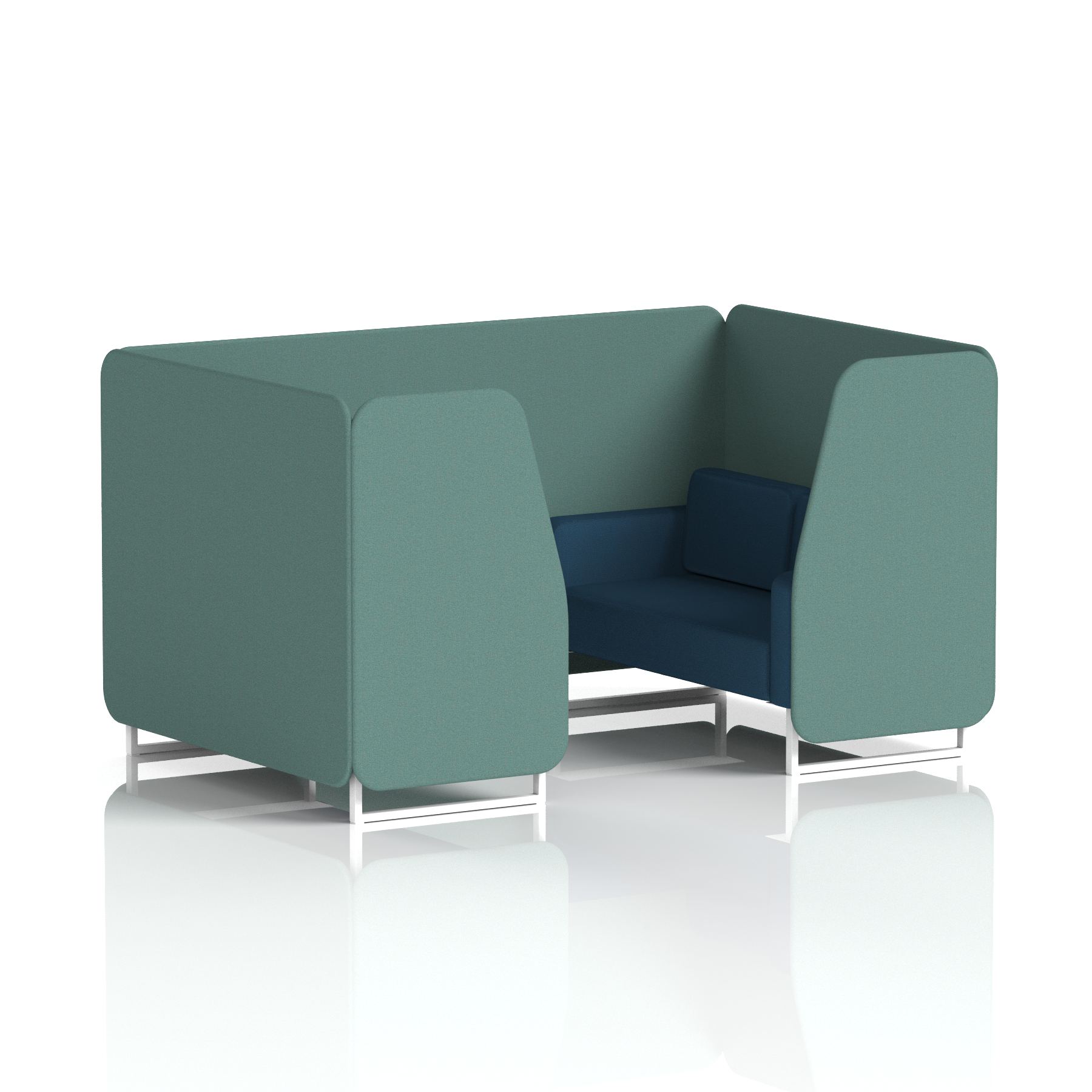 Brixworth Booth in Two Tone