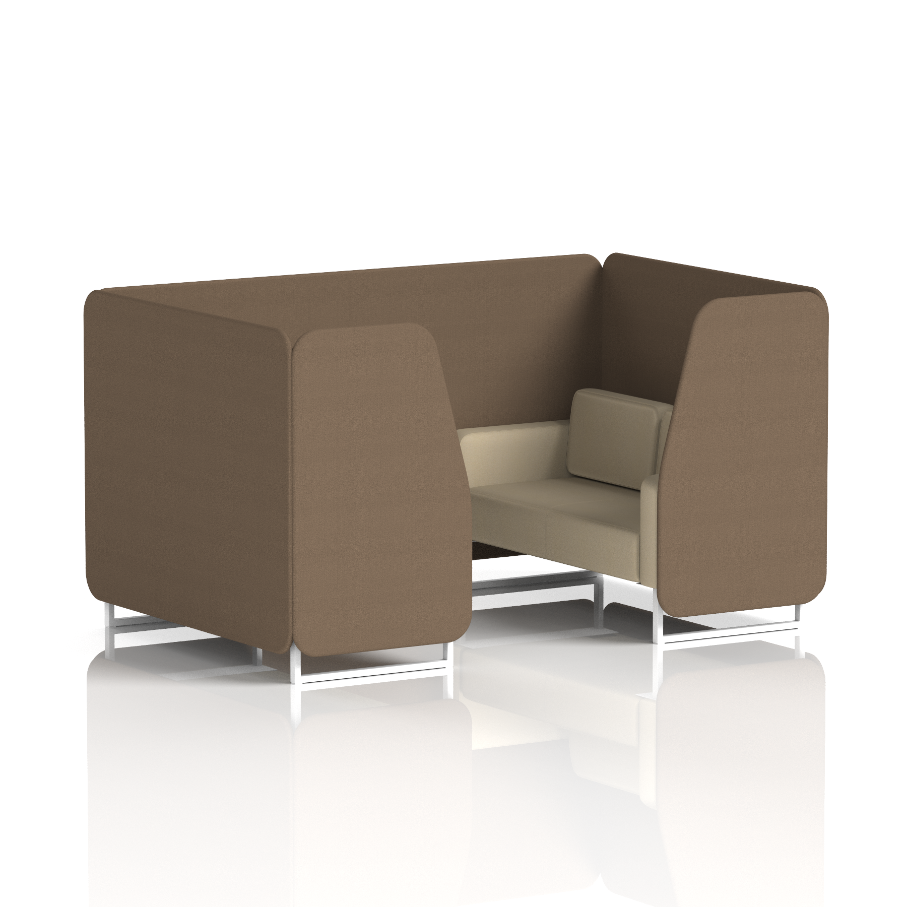 Brixworth Booth in Two Tone
