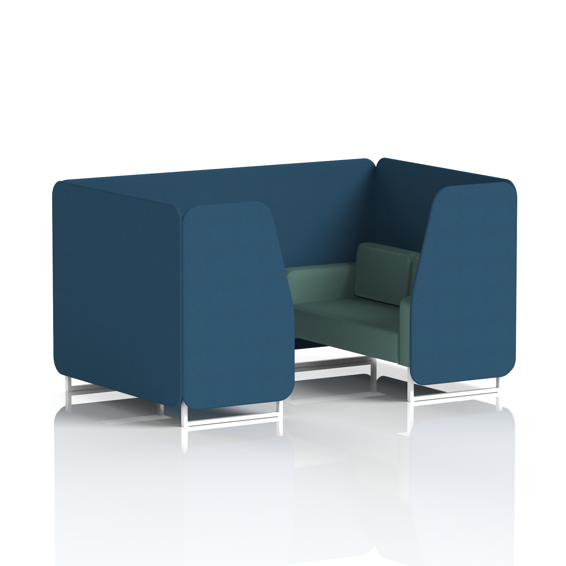 Brixworth Booth in Two Tone