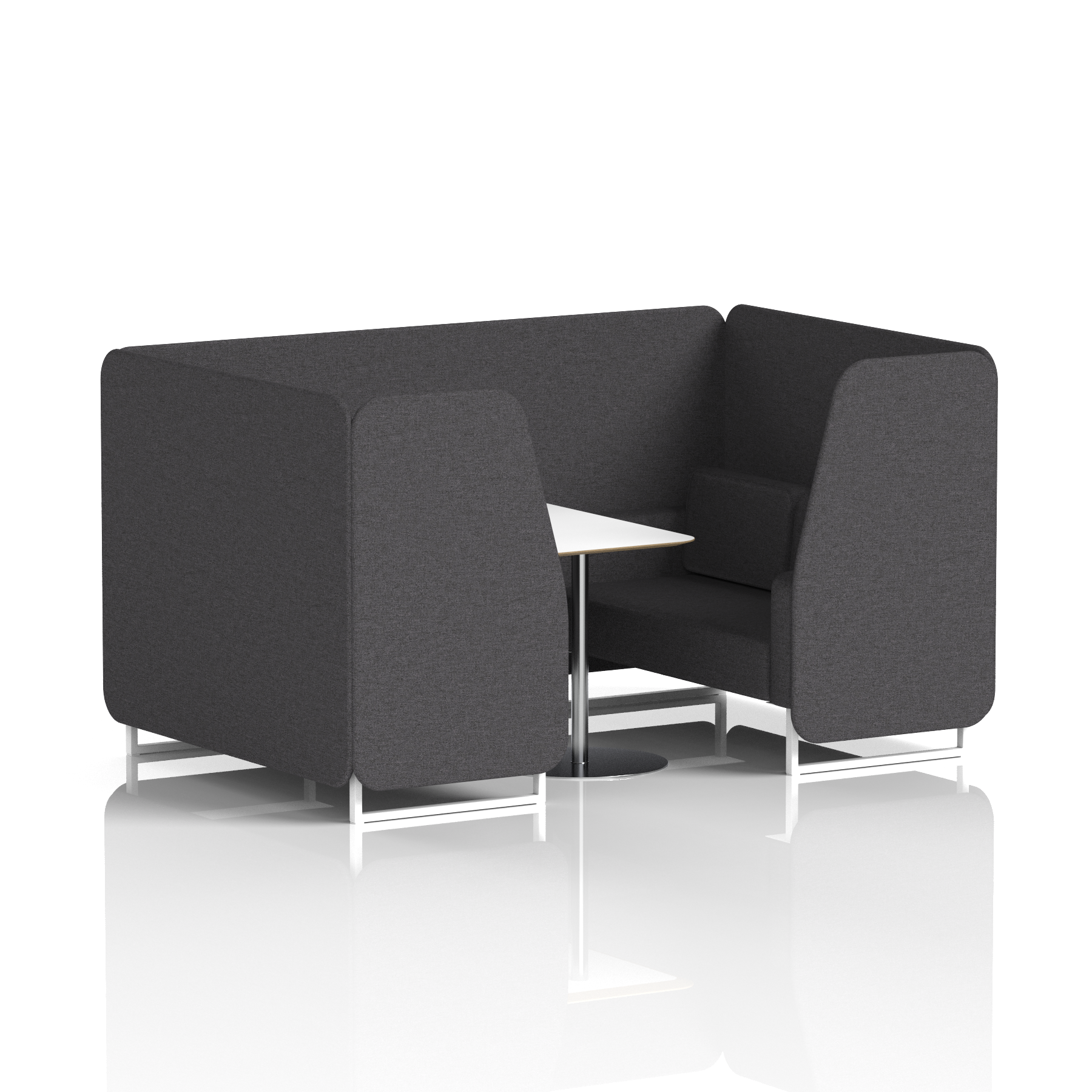 Brixworth Booth With White Table In Single Tone