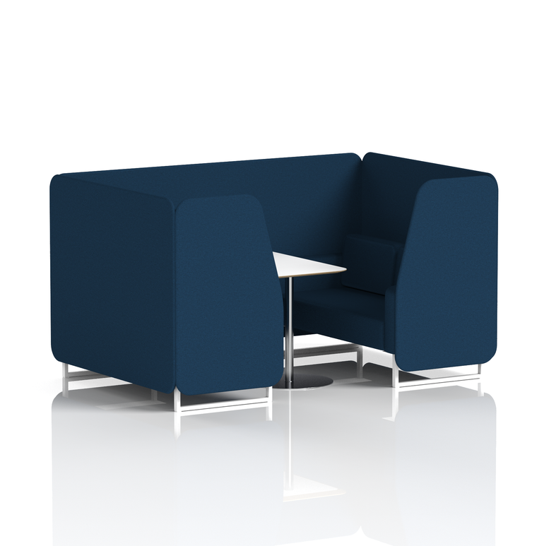 Brixworth Booth With White Table In Single Tone