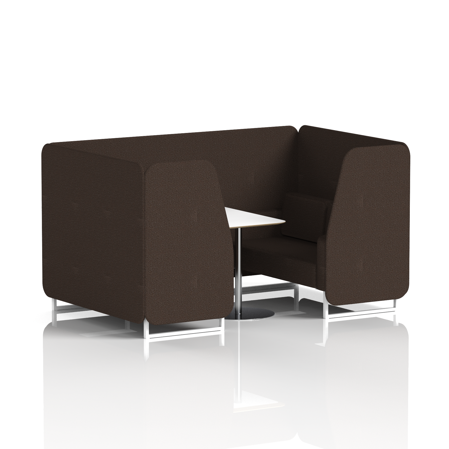 Brixworth Booth With White Table In Single Tone