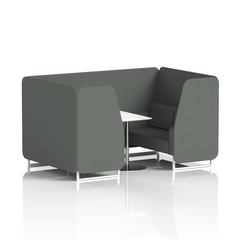 Brixworth Booth With White Table In Single Tone