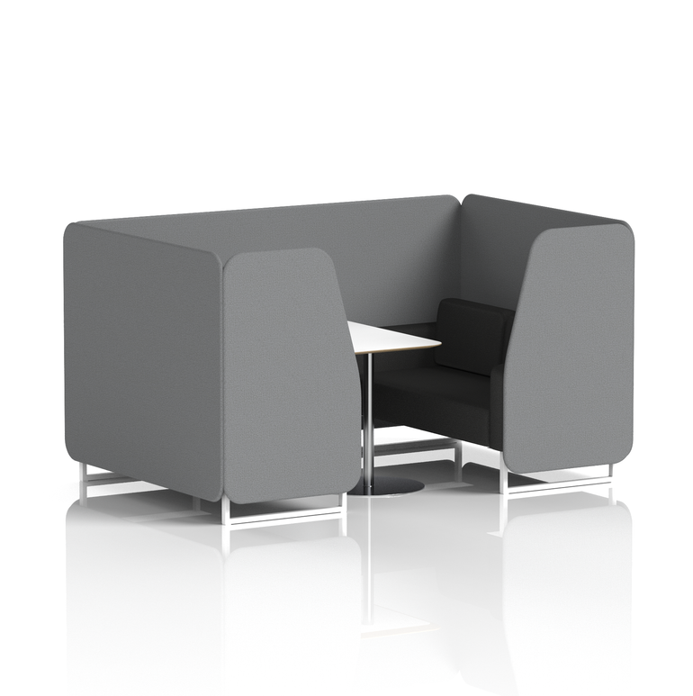 Brixworth Booth With White Table In Two Tone