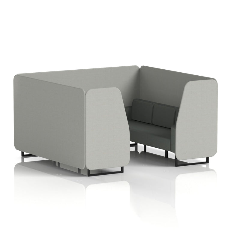 Brixworth Booth With Black Legs in Two Tone