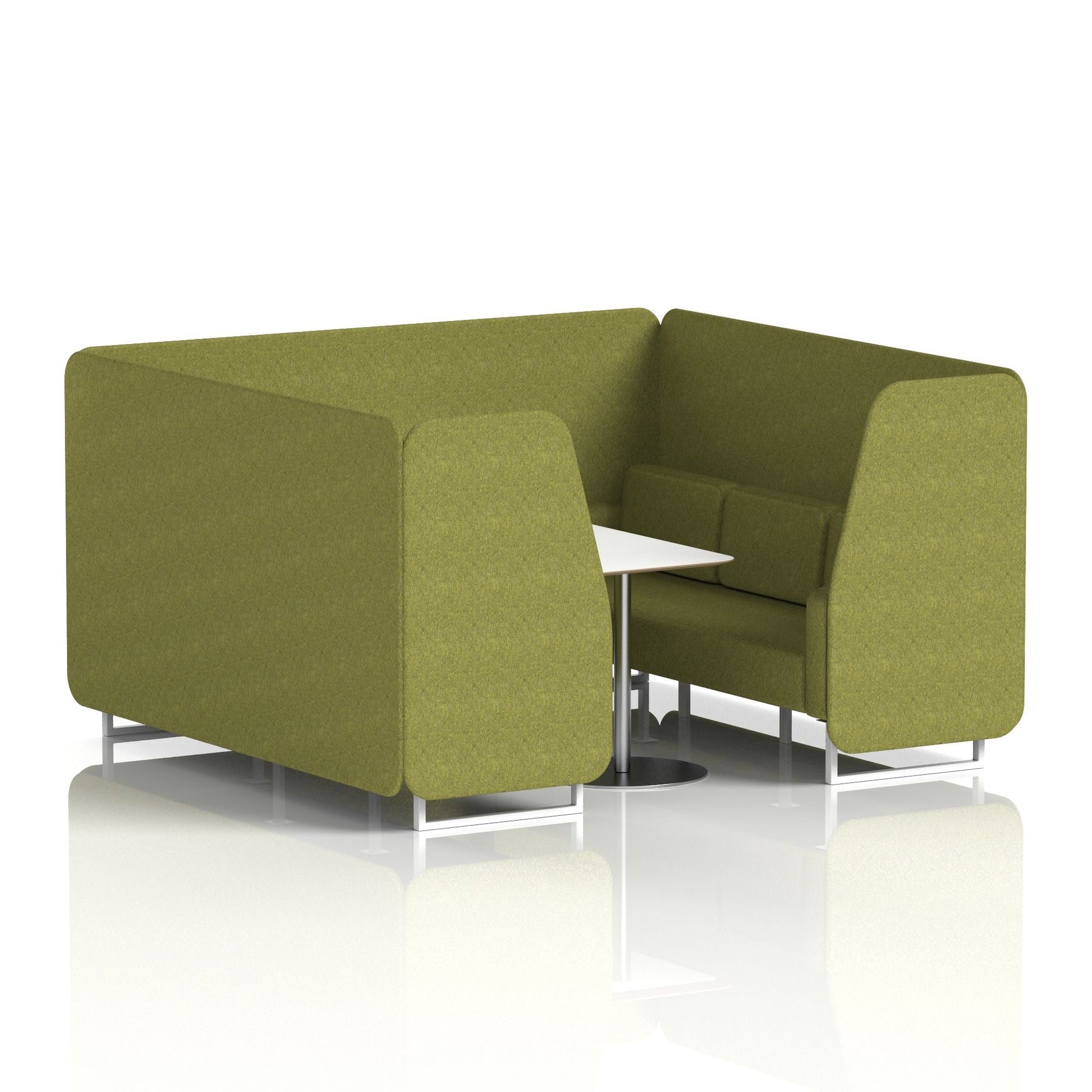 Brixworth Booth With White Table In Single Tone