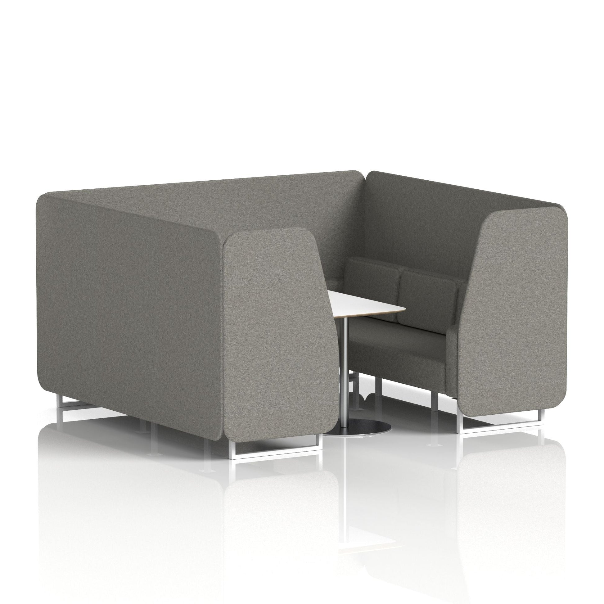Brixworth Booth With White Table In Single Tone