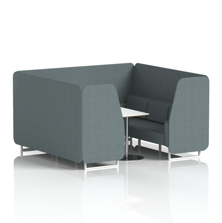 Brixworth Booth With White Table In Single Tone