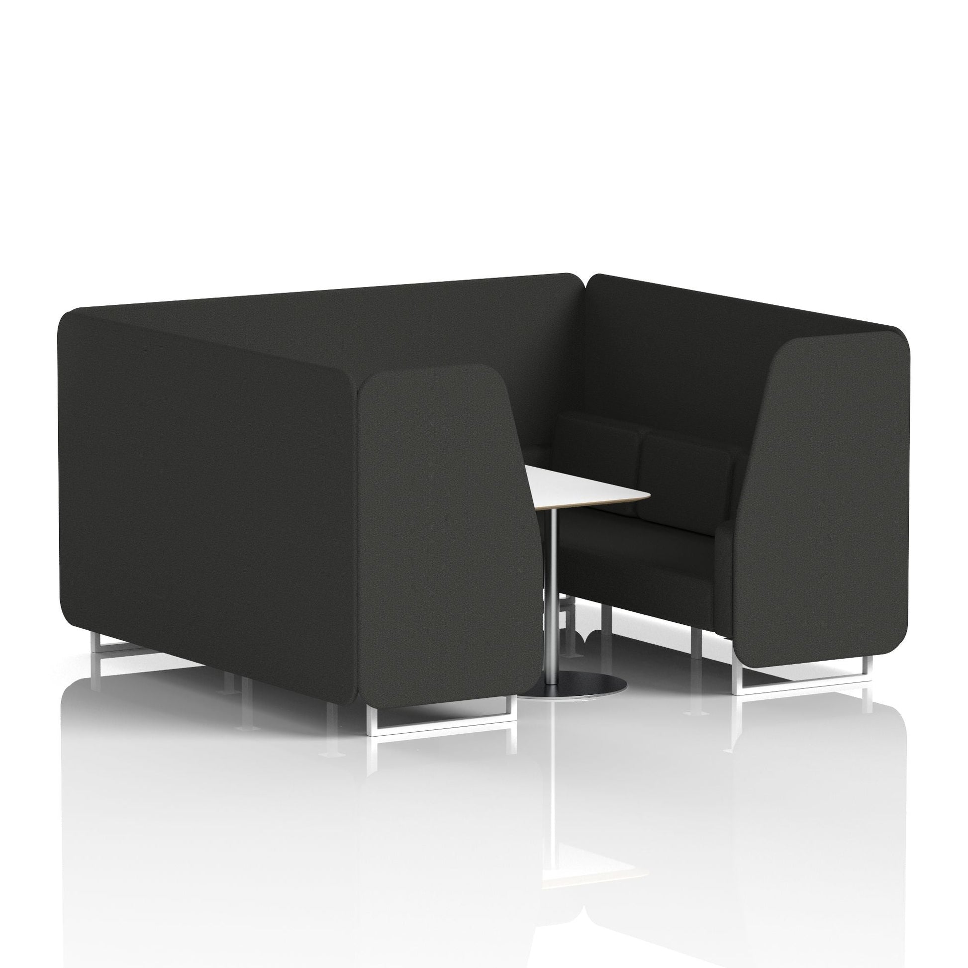 Brixworth Booth With White Table In Single Tone