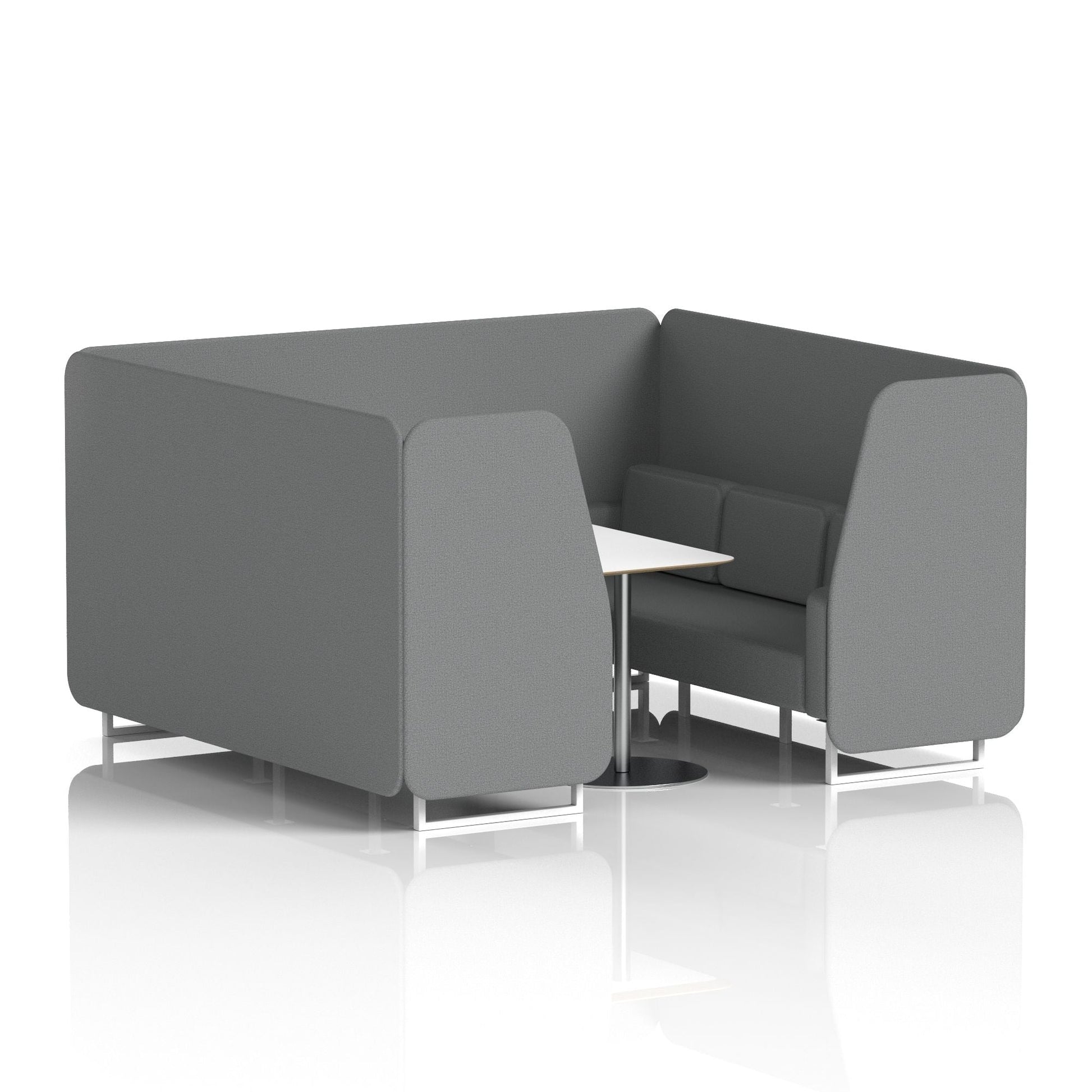 Brixworth Booth With White Table In Single Tone