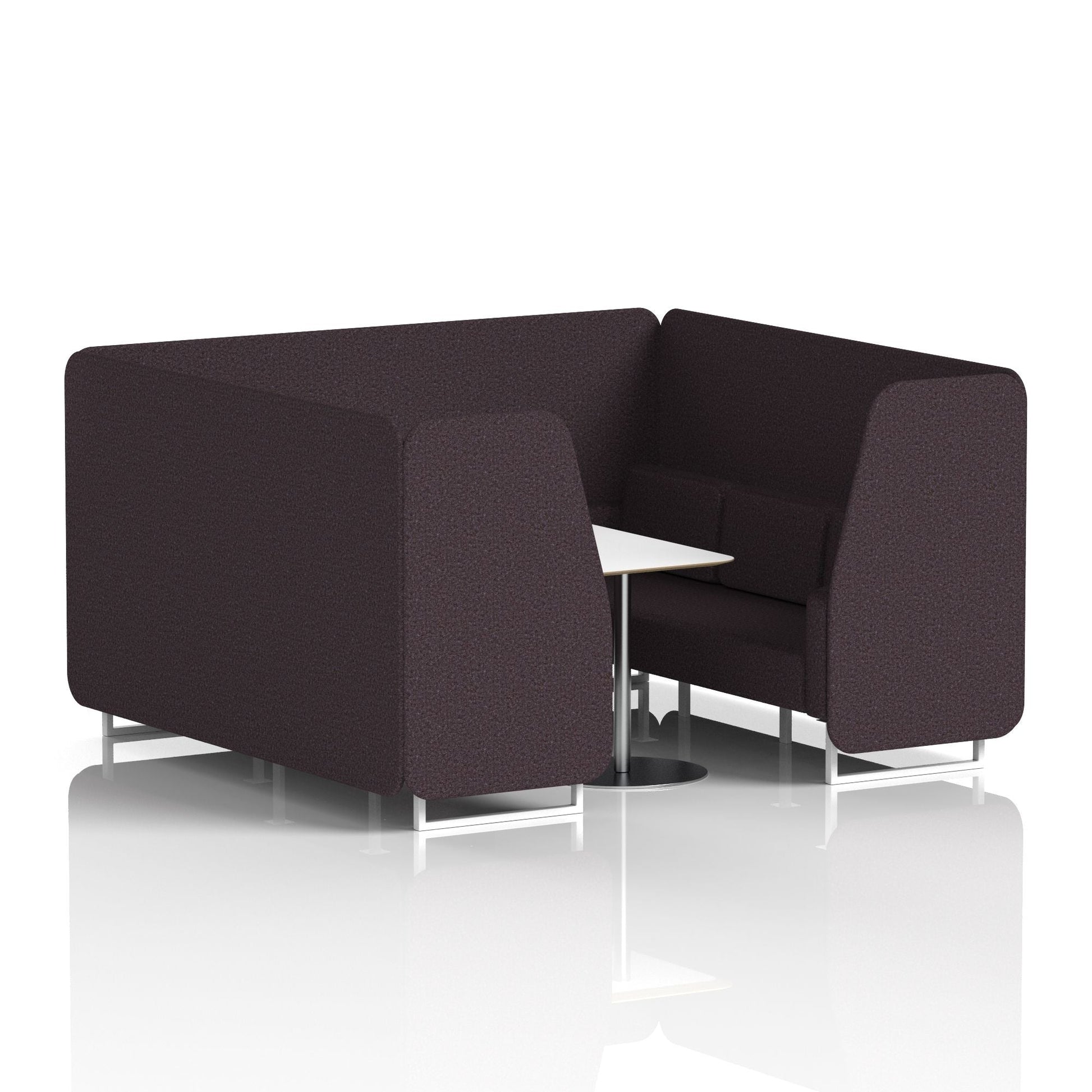 Brixworth Booth With White Table In Single Tone