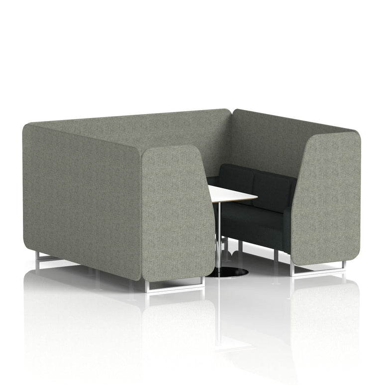 Brixworth Booth With White Table In Two Tone