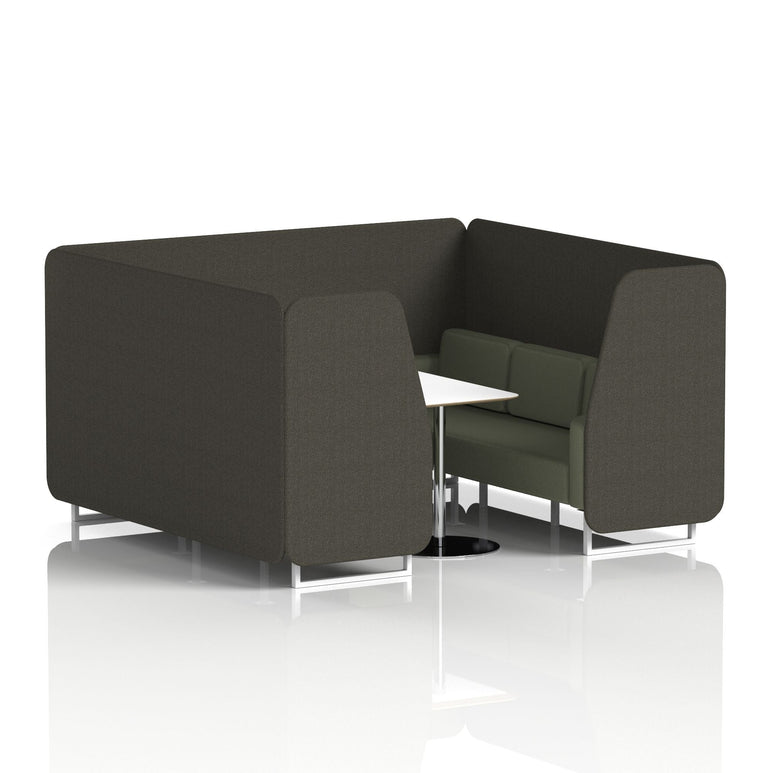 Brixworth Booth With White Table In Two Tone