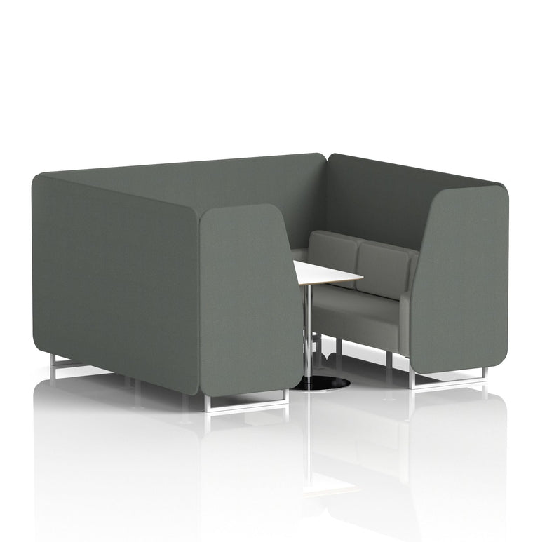 Brixworth Booth With White Table In Two Tone