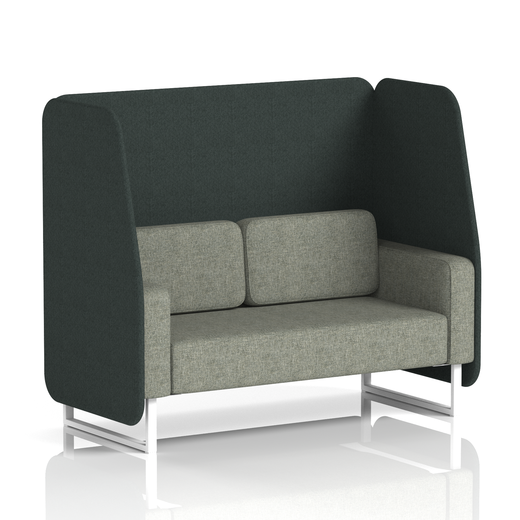 Brixworth Open Booth in Two Tone