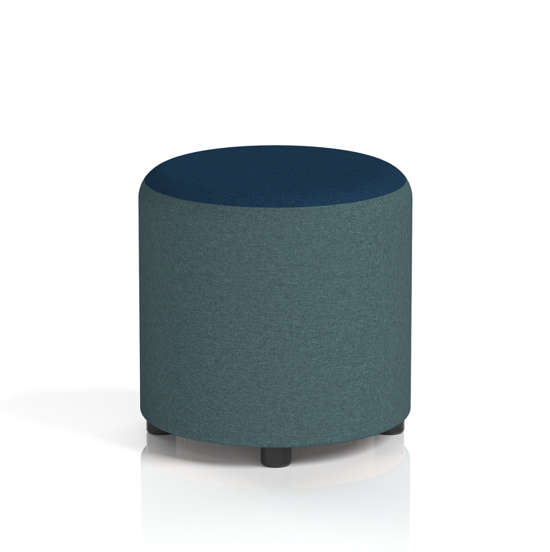 Harlestone Round Stool in Two Tone