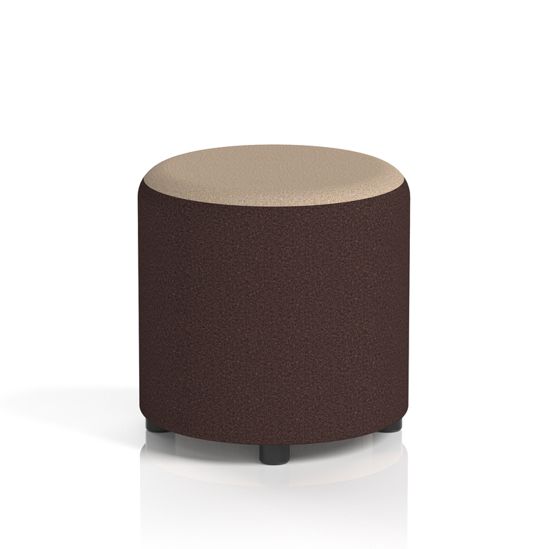 Harlestone Round Stool in Two Tone