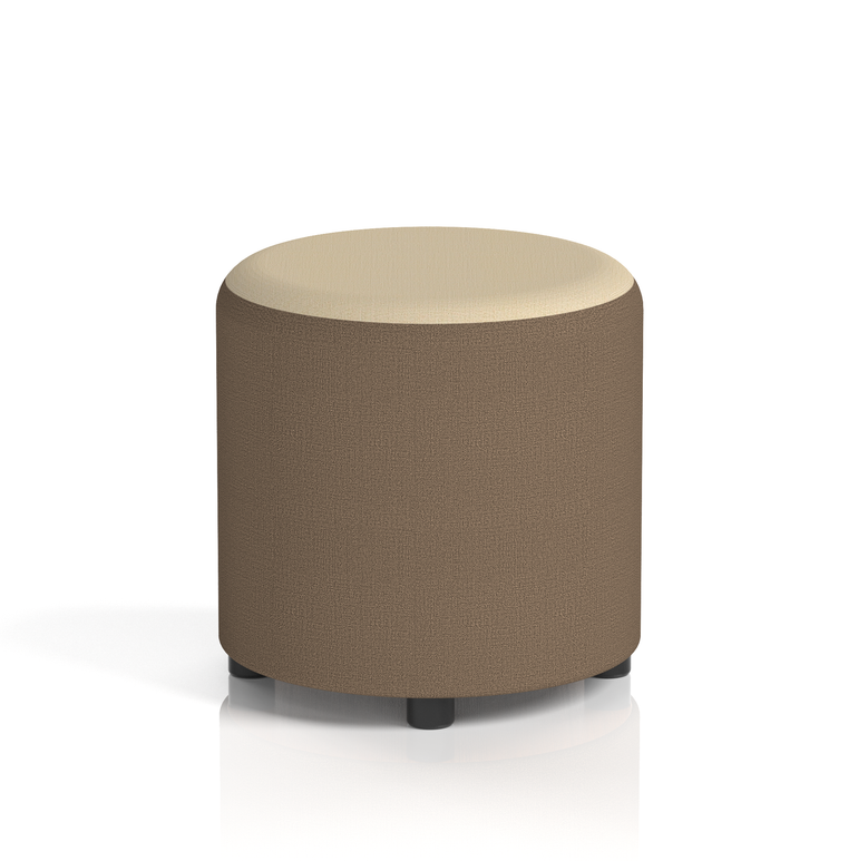 Harlestone Round Stool in Two Tone